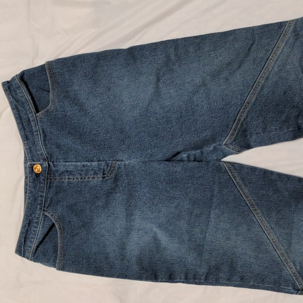 St John Collection Chevron Patchwork Straight Leg… - image 3